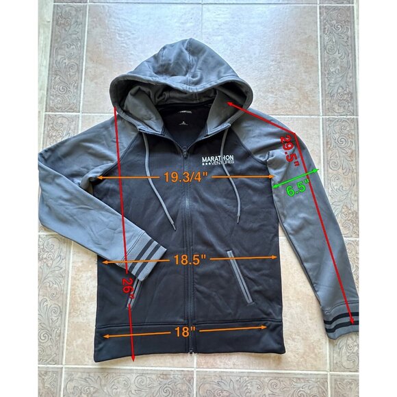 Sport-Tek Polyester  Jacket Women embroidered "MARATHON Ventures"   Size M - Picture 2 of 5